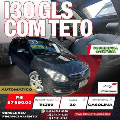 HYUNDAI I30 2.0 MPFI GLS 16V GASOLINA 4P AUTOMÁTICO
